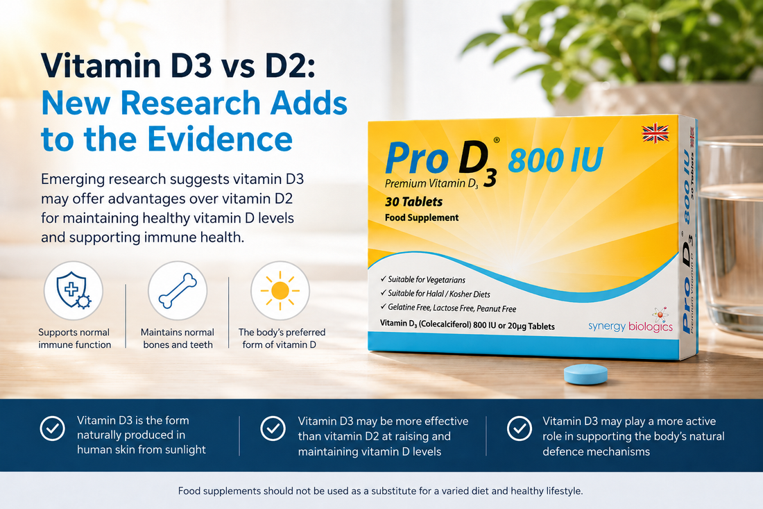 Vitamin D3 vs Vitamin D2
