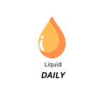 Graphic of an orange liquid drop with text promoting daily use