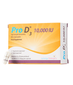 Pro D3 10,000 IU Vitamin D3 Capsules - High-Potency UK Supplements for Immune Support and Wellbeing