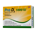 Pro D3 1000 IU - Vitamin D3 (30 Daily Capsules) - Pro D3 - Capsules