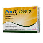 Pro D3 4000 IU - Daily Vitamin D Tablets