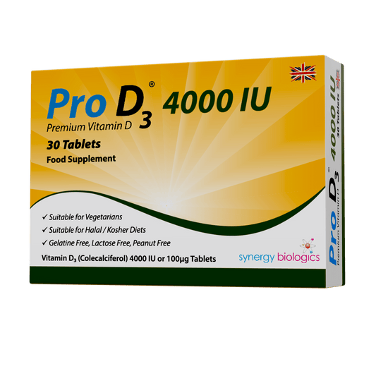 Pro D3 4000 IU - Daily Vitamin D Tablets
