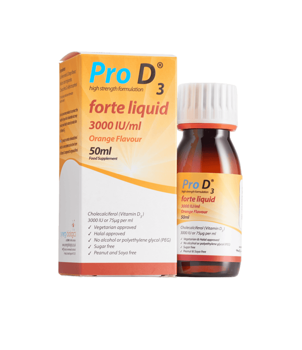 Pro D3 Forte Liquid 3000 IU/ml 50ml