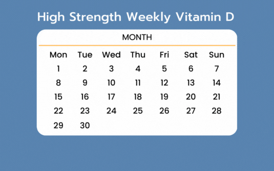 Supplement Once a Week