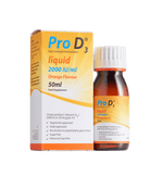 Pro D3 Liquid - 2000 IU per ml - 50ml Bottle with Syringe