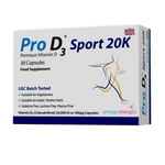 Pro D3 Sport 20K - Vitamin D3 Capsules for aspiring and elite athletes looking for LGC and Informed Sport Approval
