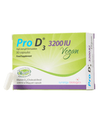 Pro D3 Vegan 3200 IU Capsules - High-Potency Plant-Based Vitamin D