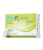 Pro D3 Vegan 800 IU Capsules - Plant-Based Vitamin D Supplement